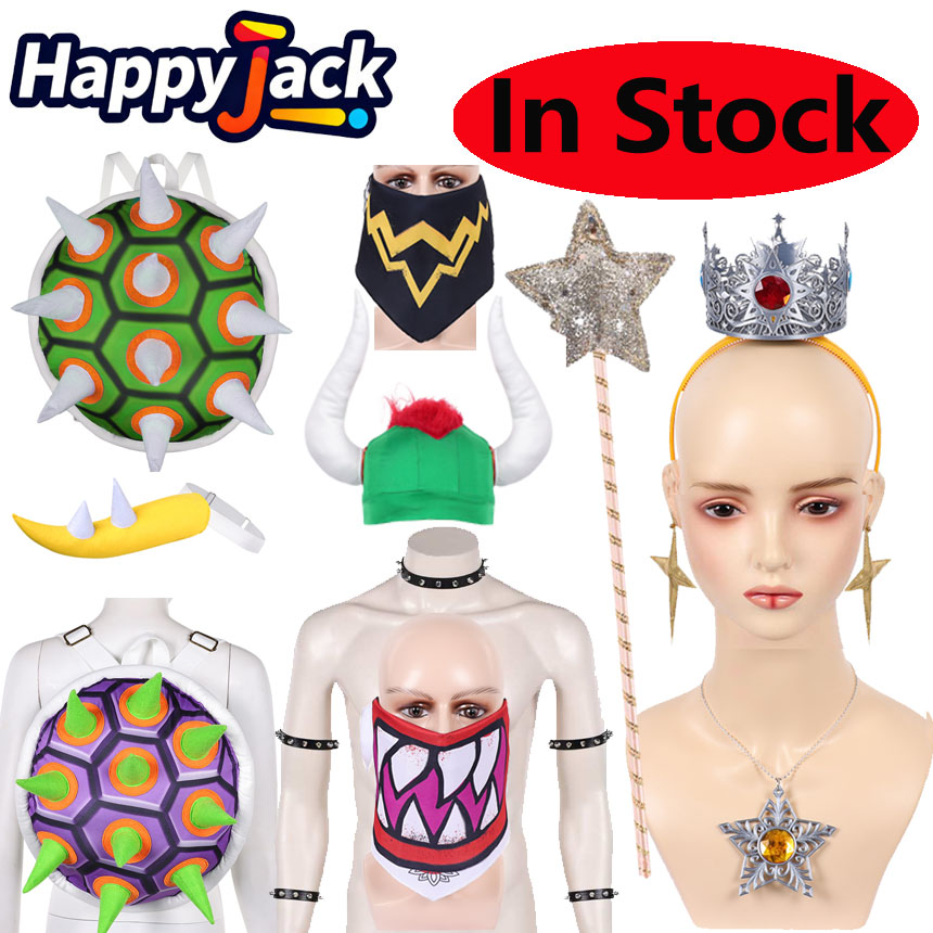 Bowser Jr Cosplay Sjaal Masker - Party Favor Bag recensie en prijs