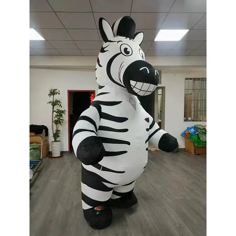 Opblaasbaar Zebra Mascottekost - Event & Party Supply recensie en prijs