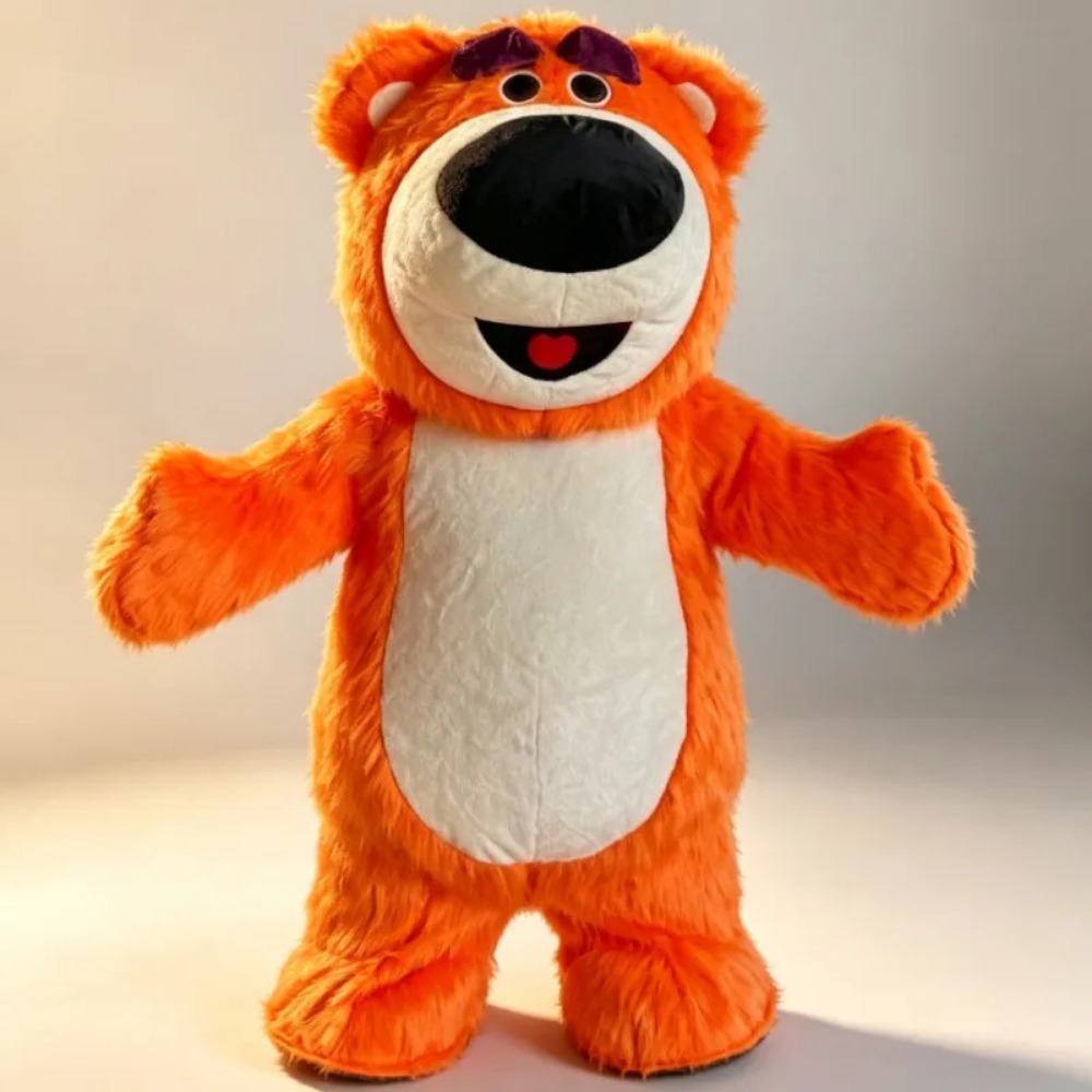 Opblaasbaar oranje berenmascot - Event & Party Supply recensie en prijs