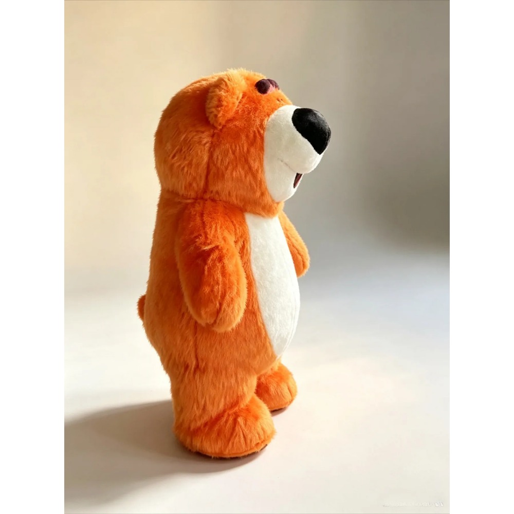 Opblaasbaar oranje berenmascot - Event & Party Supply recensie en prijs