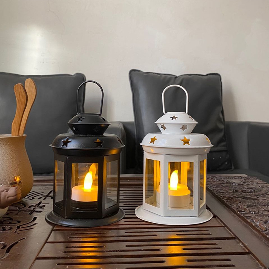 Hangende kaarslamp ornament gl - Neon Sign Party recensie en prijs