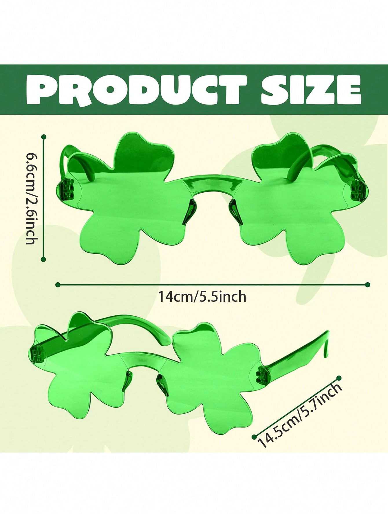 12/6/1 Paar St. Patrick's Day  - Event Supplies recensie en prijs